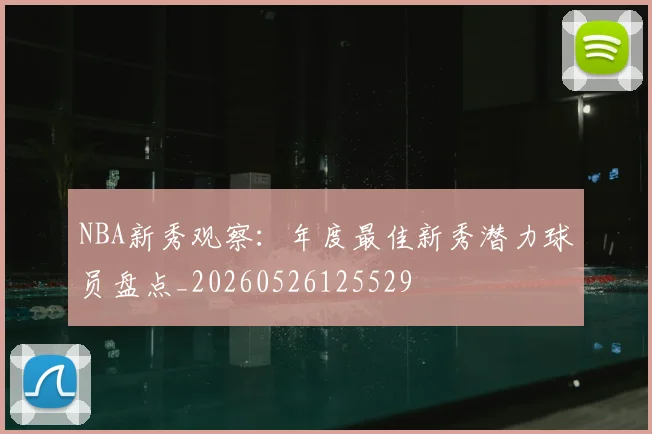 NBA新秀观察：年度最佳新秀潜力球员盘点_20260526125529
